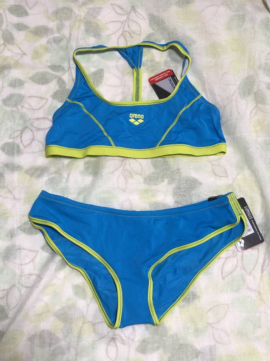 【本物保証，安い】 arena水着 ビキニ ターコイズ 水色 女性用XL以上 水泳 ビーチバレーにも(ツーピース)｜売買されたオークション情報、yahooの商品情報をアーカイブ公開 - オークファン 女性用