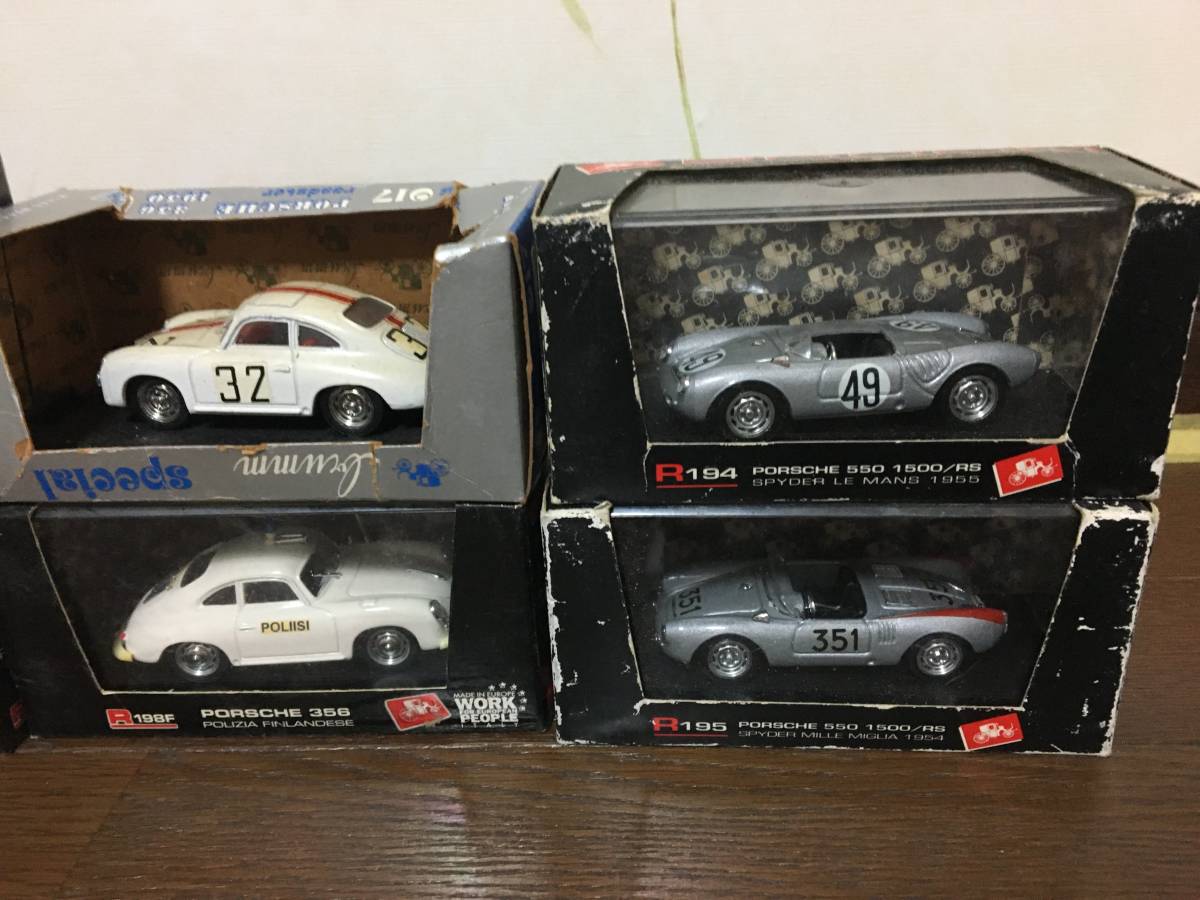 ポルシェ 1/43 ミニカー まとめて セット BLUMM 550 356 京商やエブロ