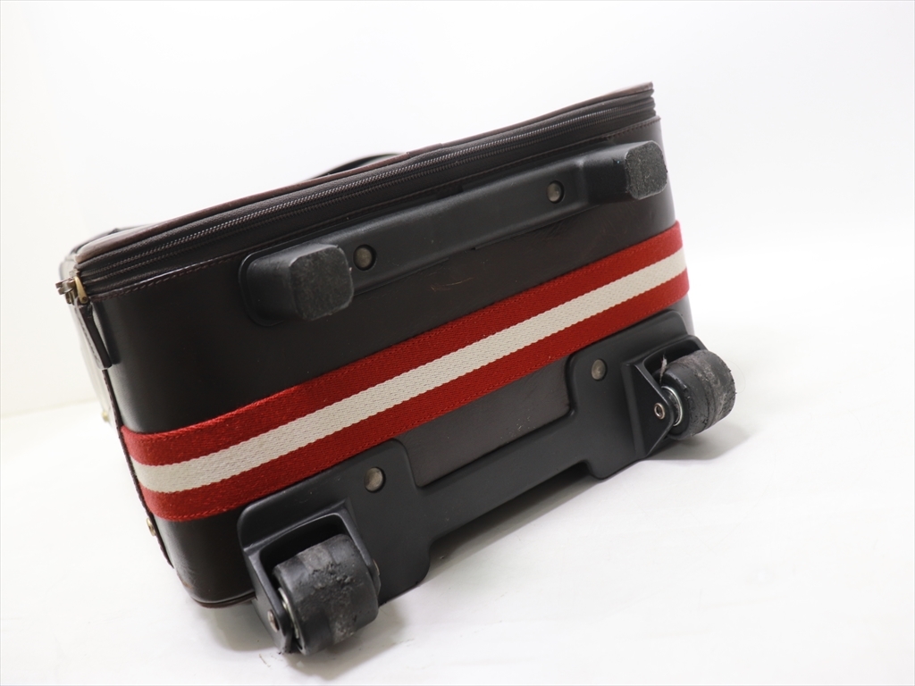 1円☆正規良品【バリー】キャリーケース トラベルケース 2輪 南京錠