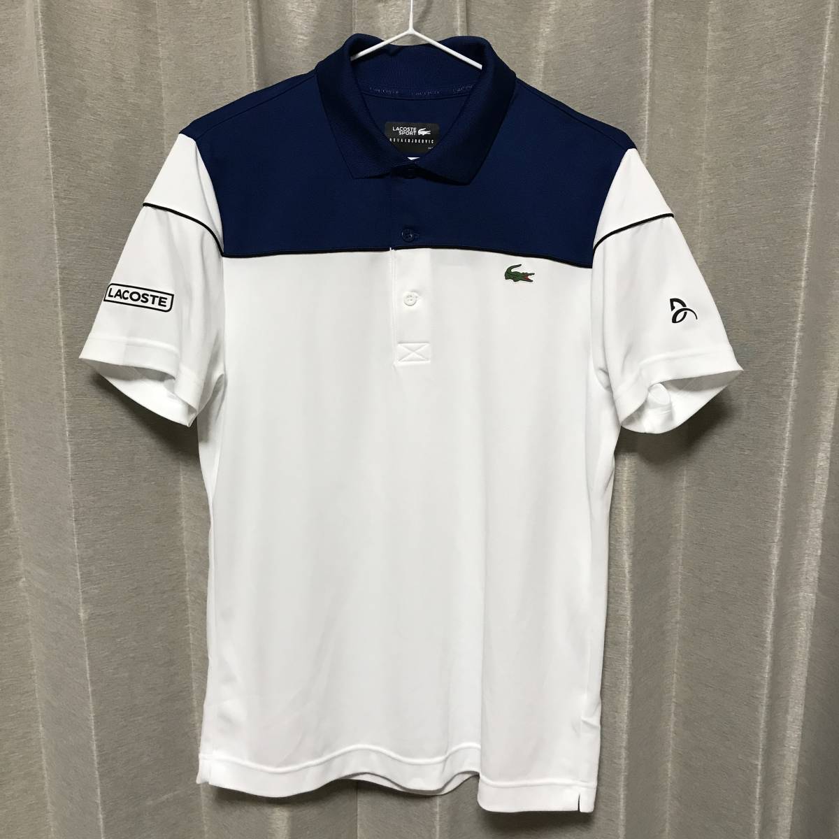 ラコステ テニスウェアNOVAK DJOKOVIC／ネームレタードTシャツ