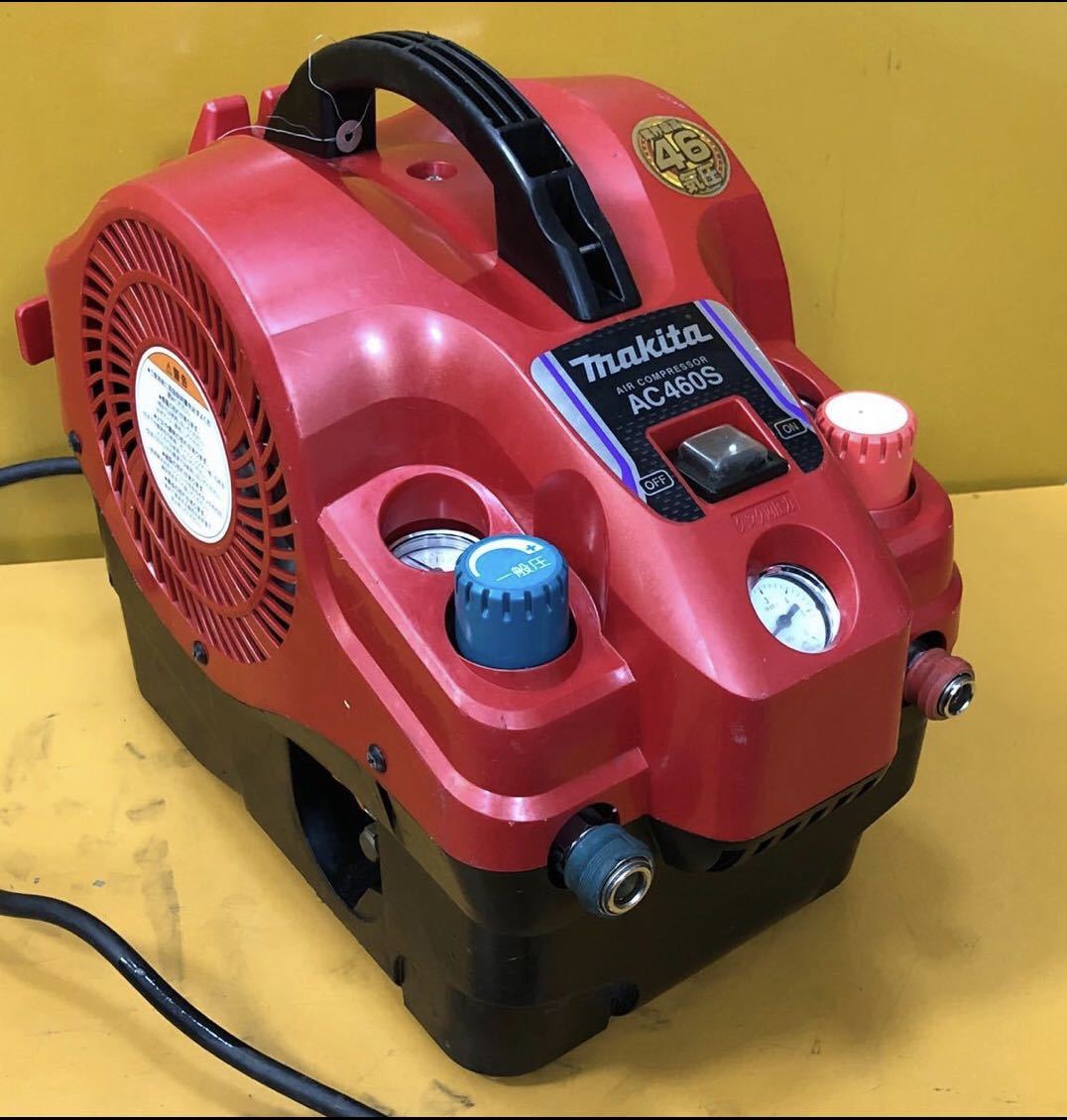 激安大特価，定番人気 Makita エアーコンプレッサー マキタエアコンプレッサー AC460S ジャンク(コンプレッサー)｜売買されたオークション情報、yahooの商品情報をアーカイブ公開 - オークファン コンプレッサー