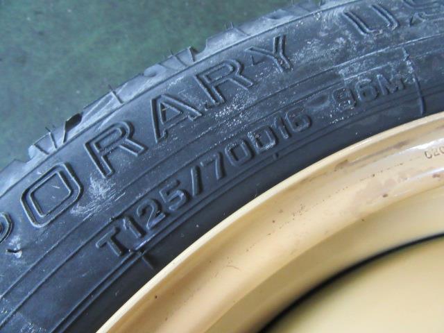 トヨタ NCP100 SCP100 ラクティス スペアタイヤ 応急タイヤ T125/70D16