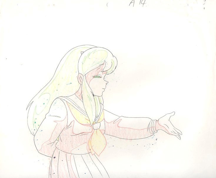 ☆うる星やつら・セル画3枚セット①・平野文・高橋留美子・高田明美・