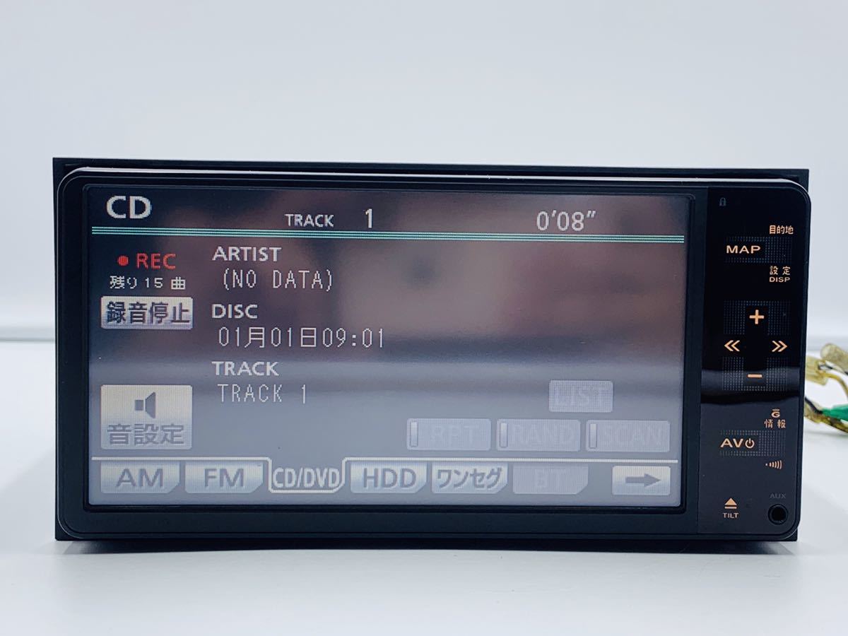 トヨタ純正 NHDT-W60G HDDナビ｜地図2010年｜ワンセグ｜DVD｜BLUETOOTH