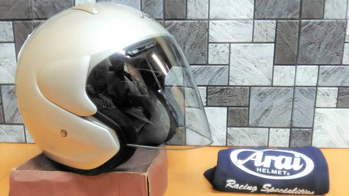 アライ Arai SZ-M SZM ヘルメット ジェットヘルメット sz-mの通販 M 