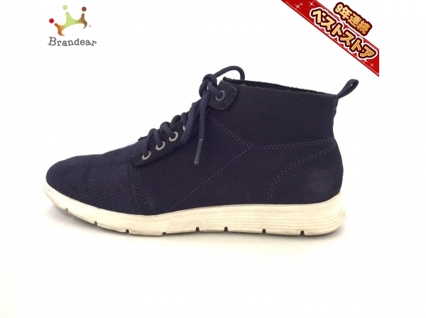 ティンバーランド Timberland スニーカー 24 スエード コットン ネイビー レディース インソール取外し可 ハイカット 靴 女性用 売買されたオークション情報 Yahooの商品情報をアーカイブ公開 オークファン Aucfan Com