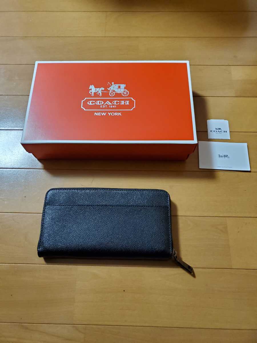 COACH コーチ 長財布 ラウンドファスナー 財布 アウトレット