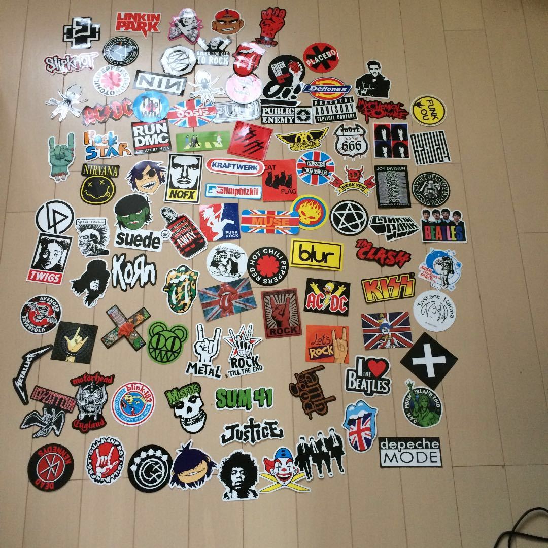新品 洋楽 ロック パンク 50枚 ステッカー_1