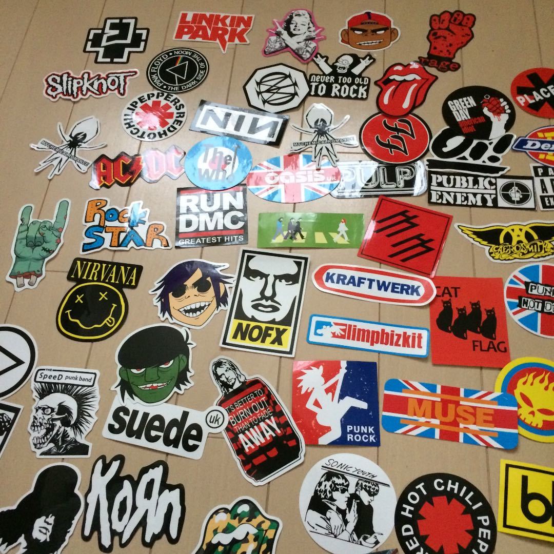 新品 洋楽 ロック パンク 50枚 ステッカー_2