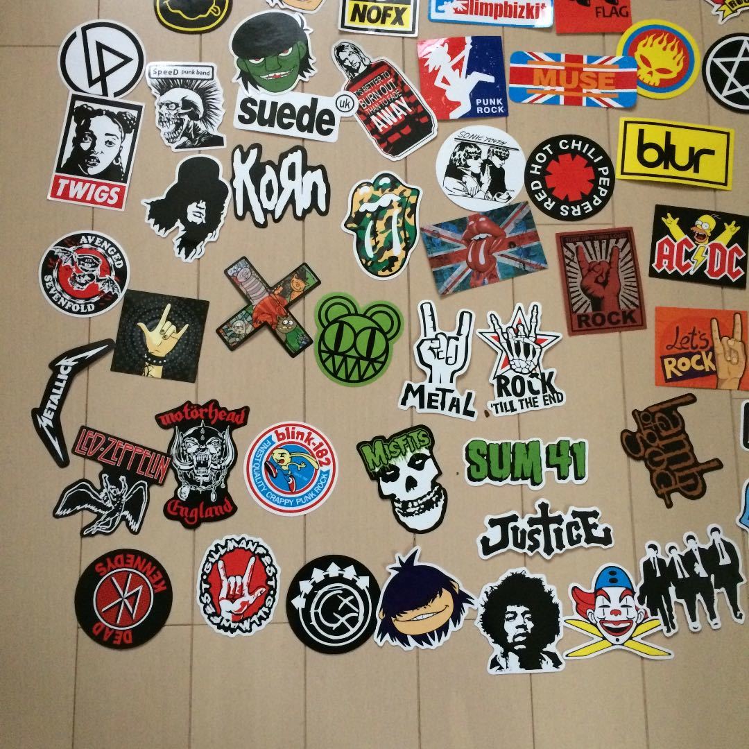 新品 洋楽 ロック パンク 50枚 ステッカー_3