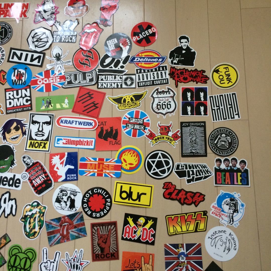 新品 洋楽 ロック パンク 50枚 ステッカー_5