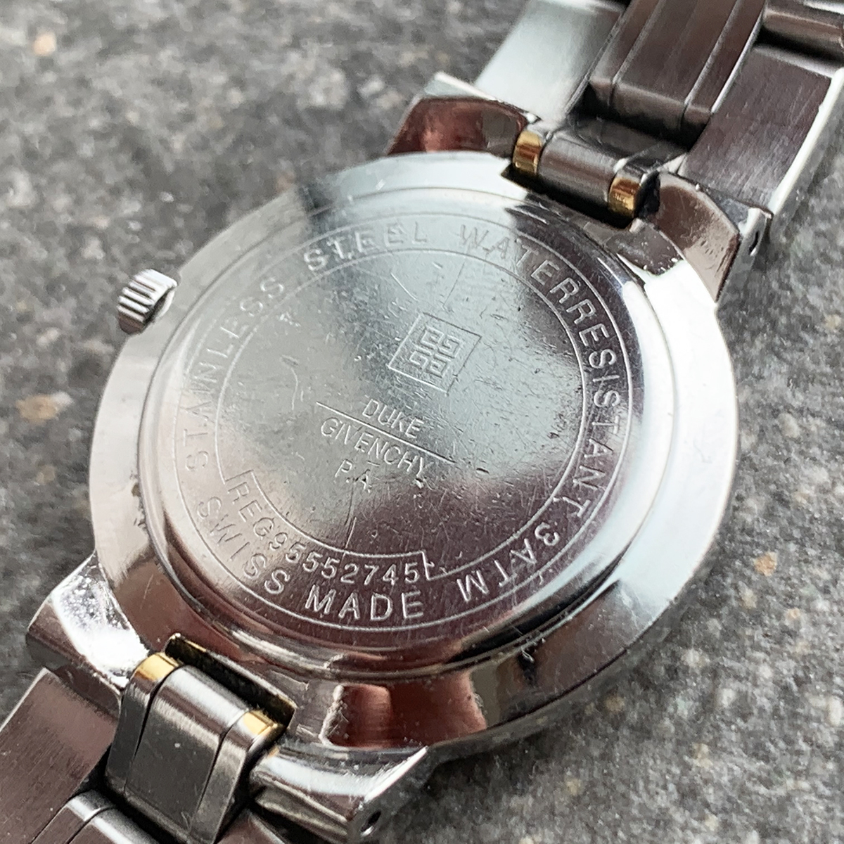 電池交換済 稼働品 ジバンシイ GIVENCHY ヴィンテージ レディース 