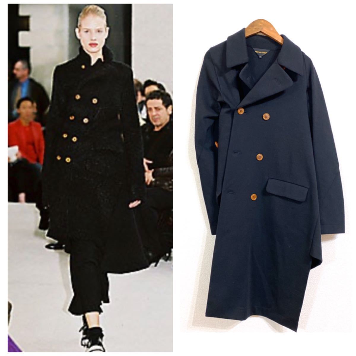 2002秋冬コレクション COMME DES GARCONS 螺旋デザイン 変形ロング 