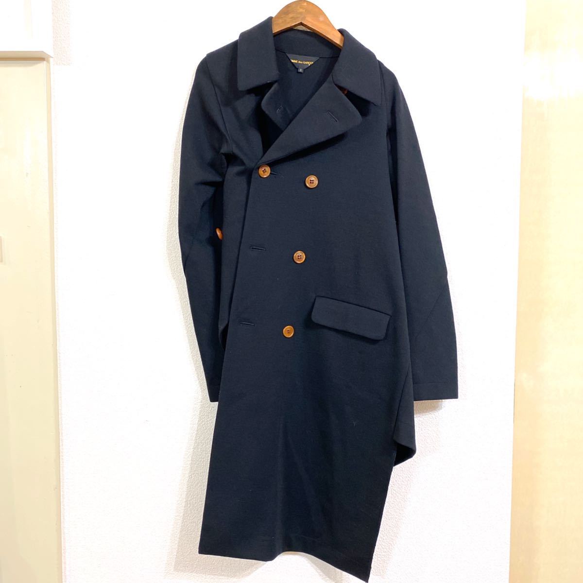 2002秋冬コレクション COMME DES GARCONS 螺旋デザイン 変形ロング 