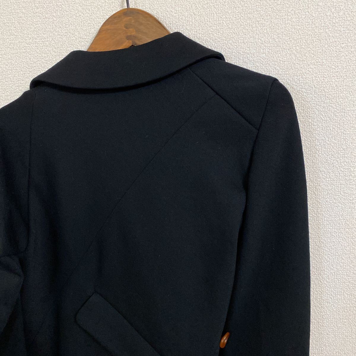 2002秋冬コレクション COMME DES GARCONS 螺旋デザイン 変形ロング 