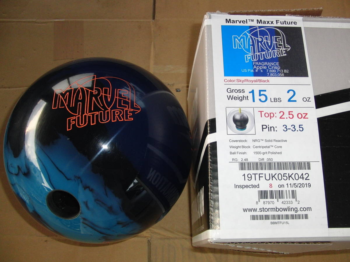 Marvel Maxx Storm Bowling Ball - Future MARVEL FREE + ：信頼の