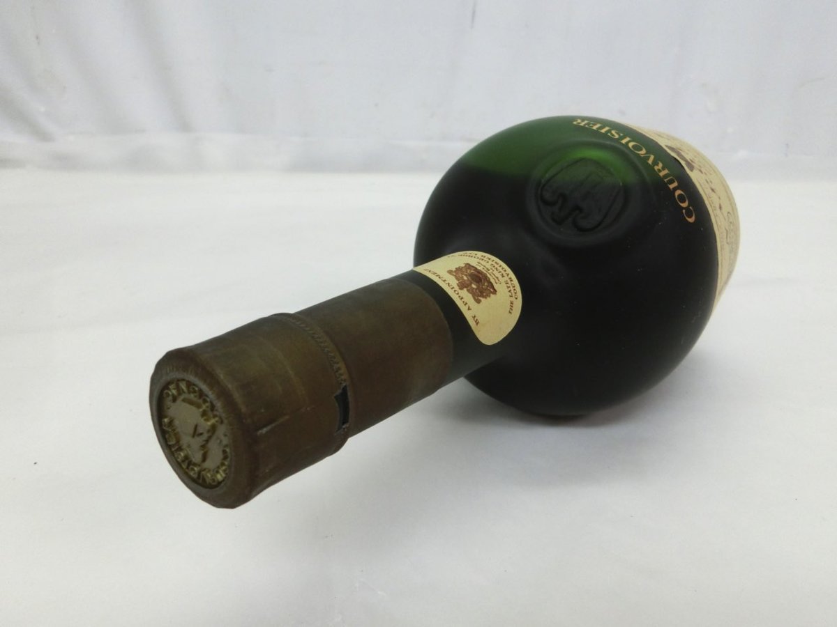 【Y-9571】未開栓 COURVOISIER クルボアジェ ナポレオン 700ml コニャック ブランデー 古酒 箱付き【千円市場】