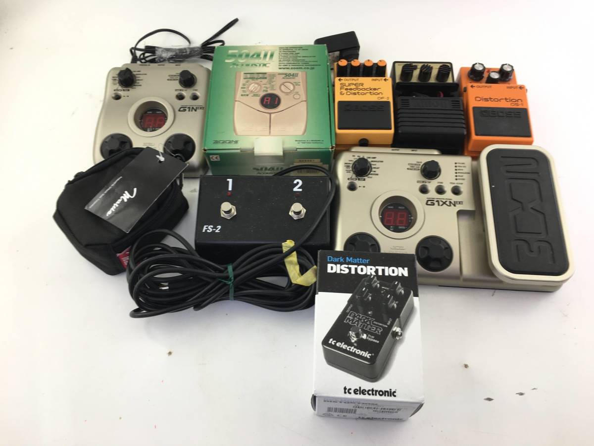 ギターエフェクター 5点セット まとめ売り エレキギター用