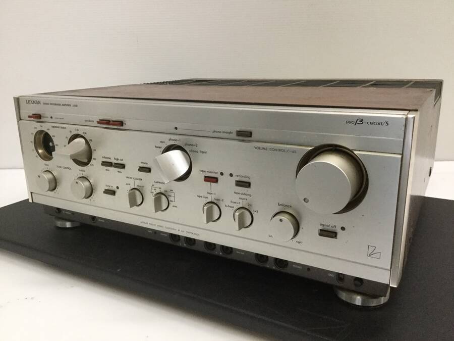 プリメインアンプ LUXMAN L-550 | JLUXMAN ラックスマン 0 公式通販