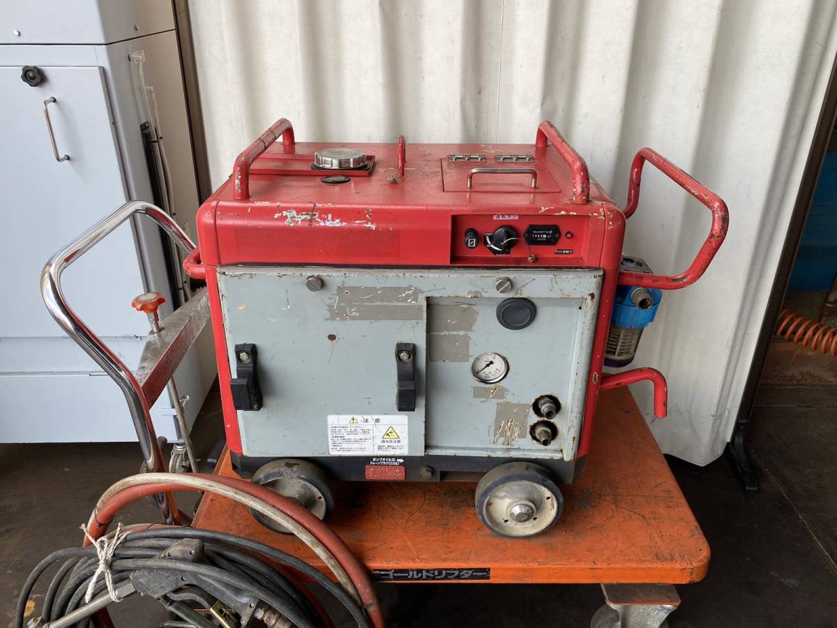  スーパー工業株式会社 SEN-2110SSR-2 高圧洗浄機 動作良好(高圧洗浄機)｜売買されたオークション情報、yahooの商品情報をアーカイブ公開 - オークファン 高圧洗浄機
