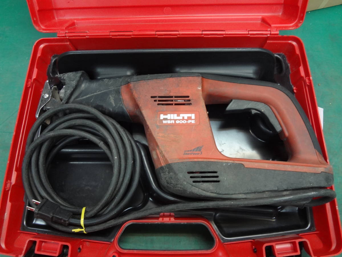 ■HILTI ヒルティ WSR 900-PE 　電動レシプロソー セーバーソー【9※305】