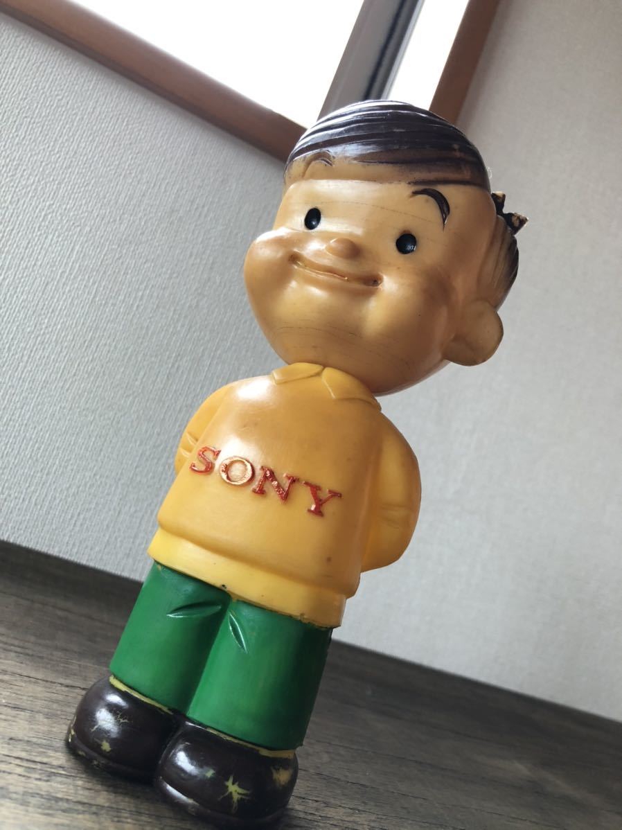 ソニー坊や SONY ソフビ マスコット Yahoo!オークション 昭和レトロ