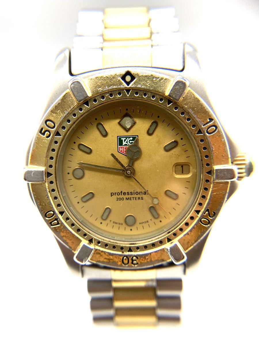 超激得，2026 TAG Heuer タグホイヤー 964.013-2 プロフェショナル 200M クォーツ 腕時計(2000シリーズ)｜売買されたオークション情報、yahooの商品情報をアーカイブ公開 - オークファン 2000シリーズ