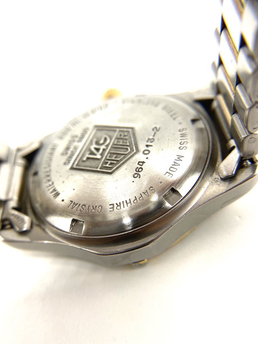 TAG タグホイヤー プロフェッショナル HEUER 964.013 964.013-2 1円 クオーツ Q378-O18-1754◎TAG 稼働 0 Heuer 1円スタートTAG - 013 964.013」の落札相場・落札価格