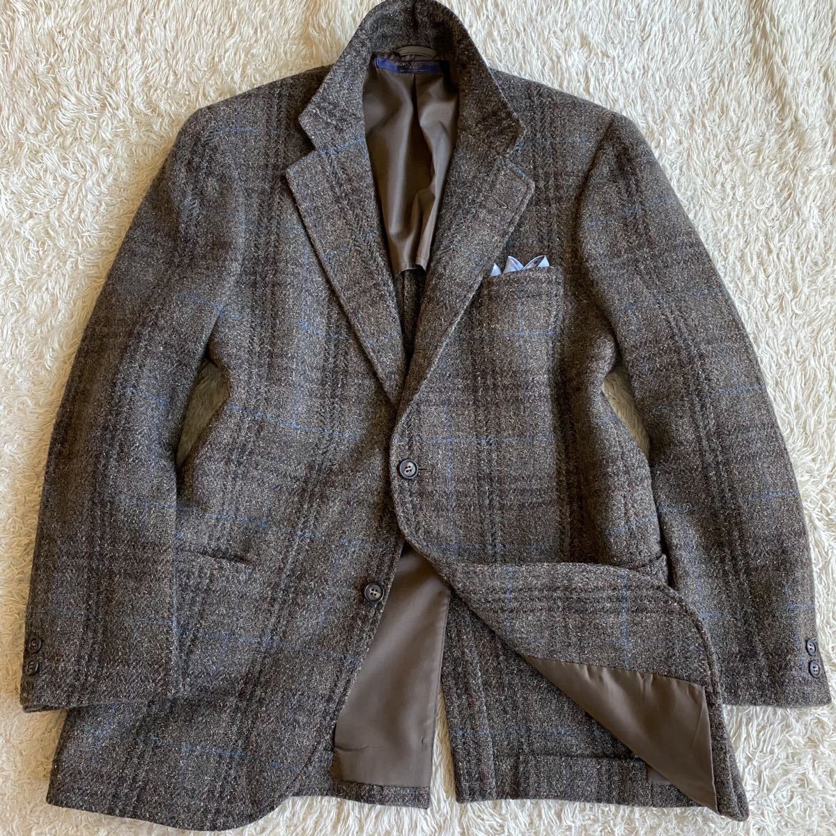 英国調】BROOKS BROTHERS ブルックスブラザーズ ツイード生地