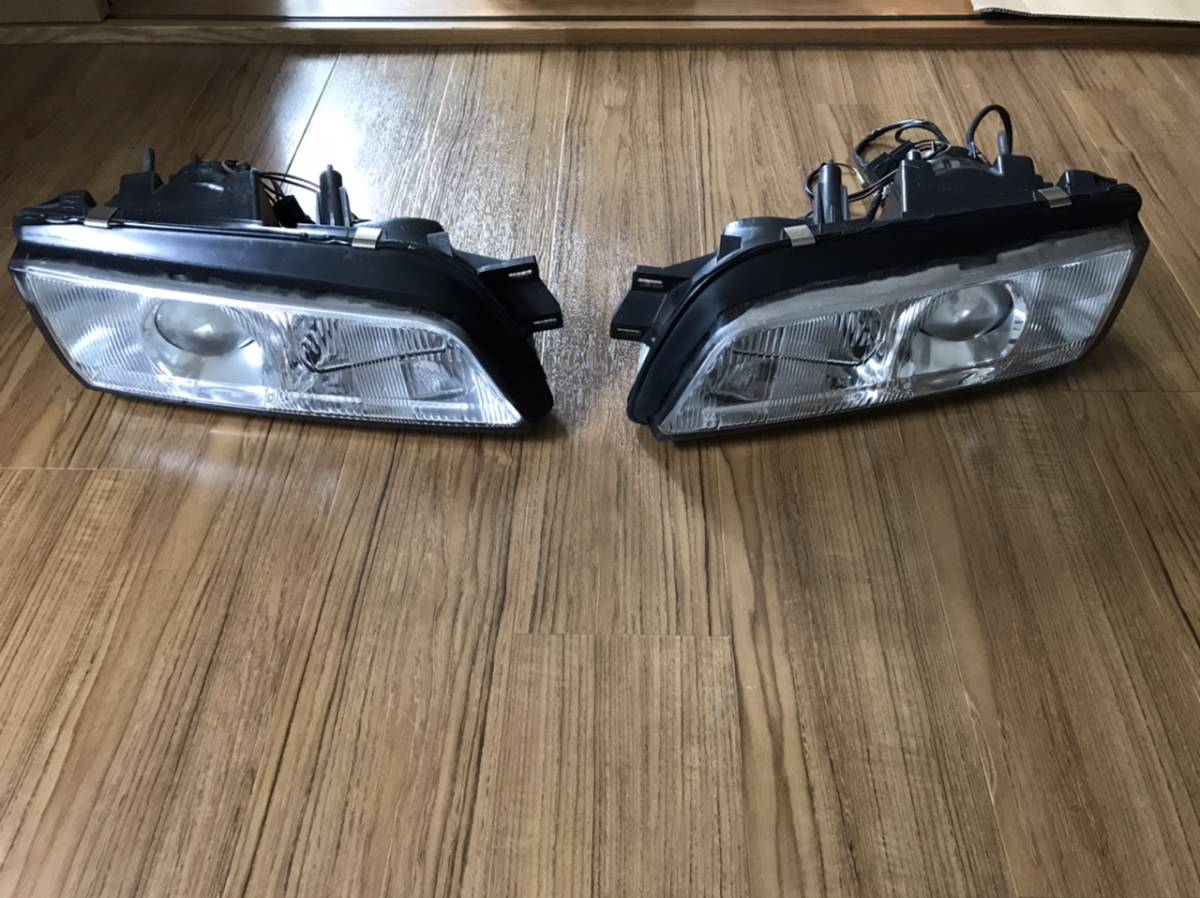R32 スカイライン 後期型 ヘッドライト 左右セット 美品 スカイライン