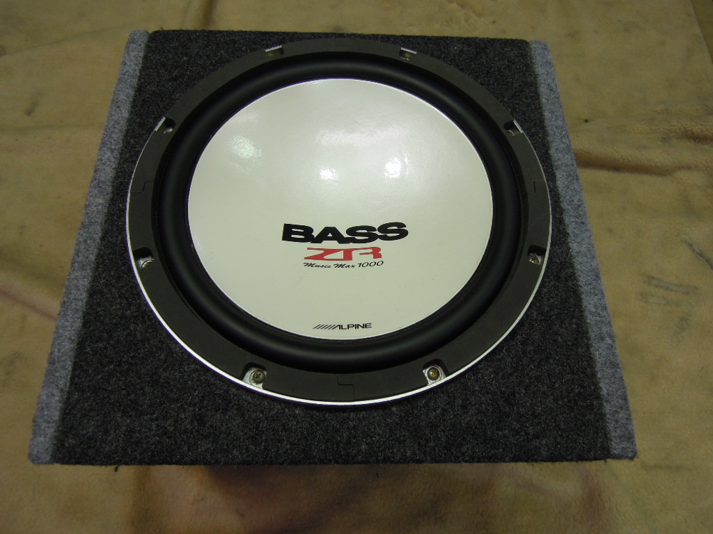 ALPINE BASS ZR アルパイン ウーファー SWR-304D 12インチ サブ 0 1000