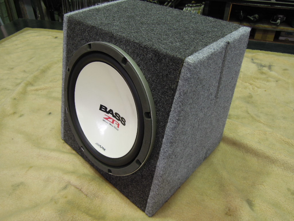 ALPINE BASS ZR アルパイン ウーファー SWR-304D 12インチ サブ 0 1000