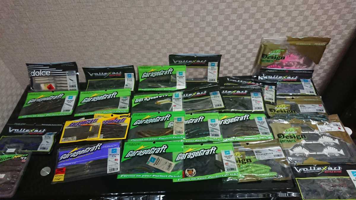 イマカツ デプス 大量バス用ワームセット 豪華大量約25 ワームセット