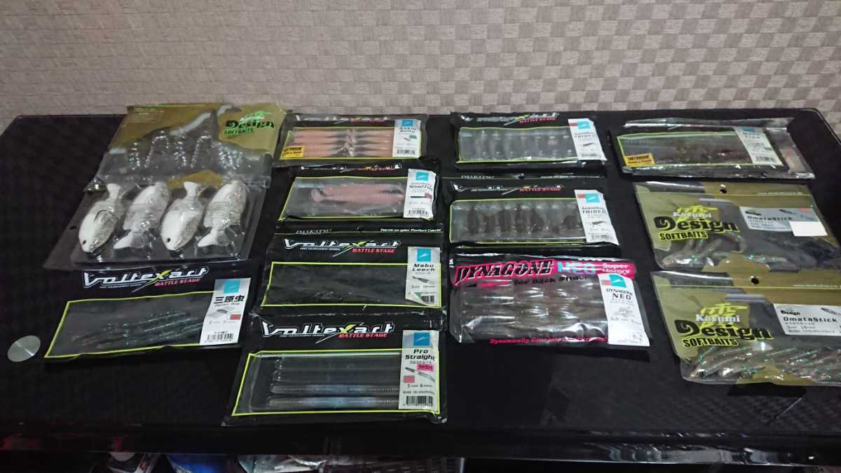 イマカツ デプス 大量バス用ワームセット 豪華大量約25 ワームセット