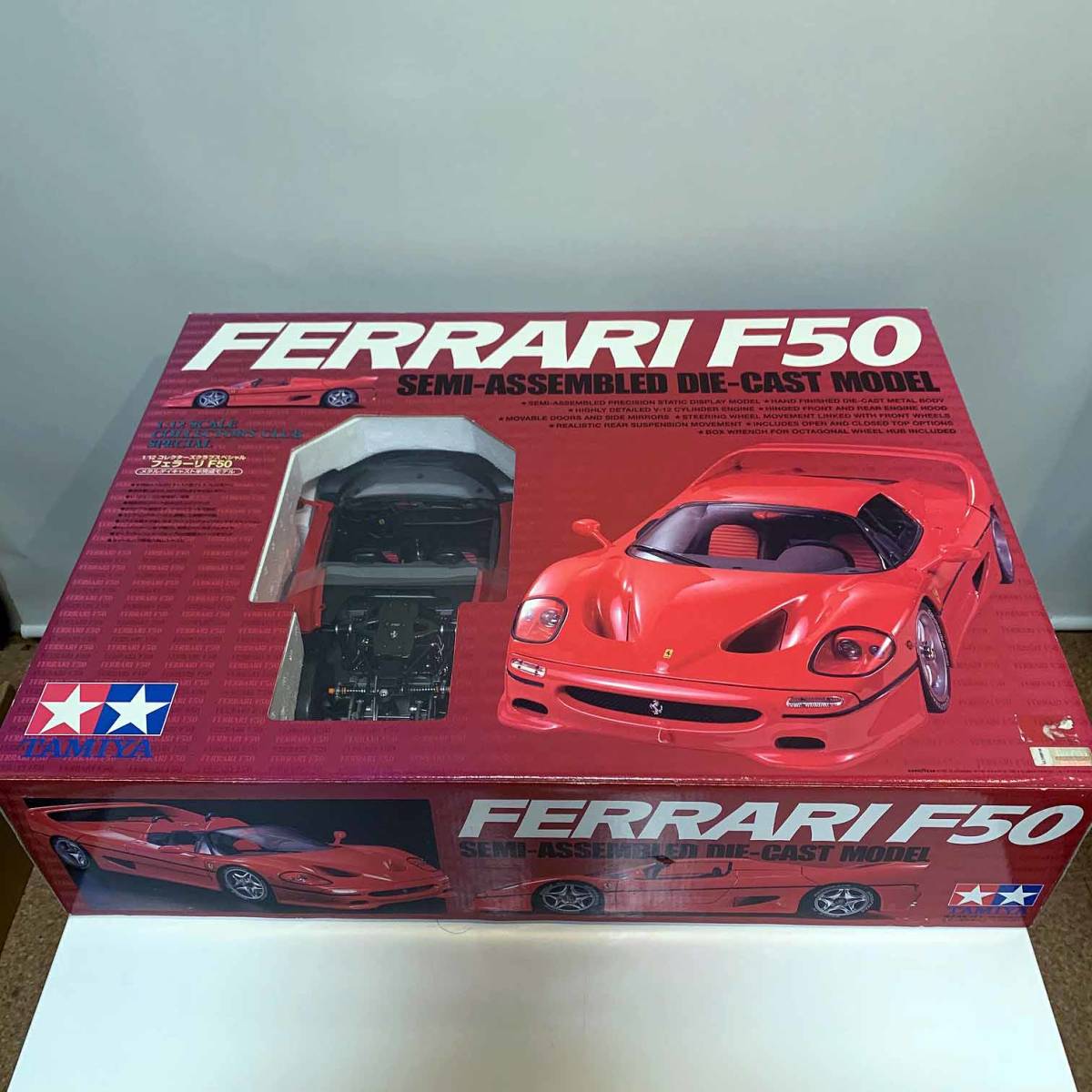 未組立 タミヤ 1/12 コレクターズクラブスペシャル Ferrari フェラーリ