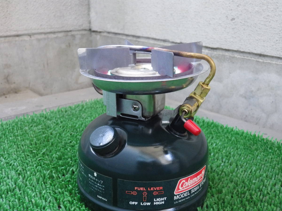 508A コールマン Coleman ストーブ シングルバーナー STOVE 希少 古い