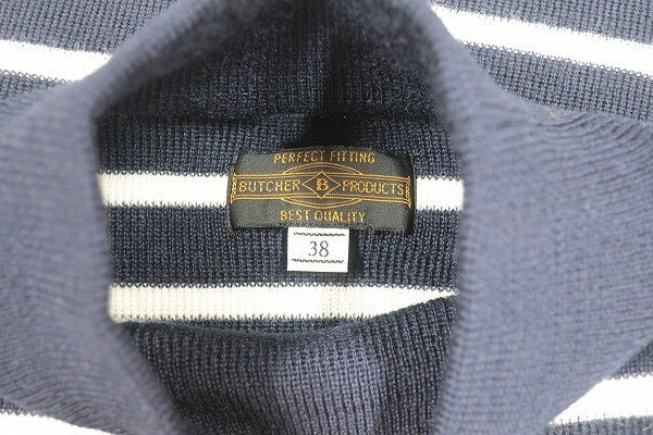 5T0441/未使用品 AtLast&Co BUTCHER PRODUCTS PIRATES KNIT アット 