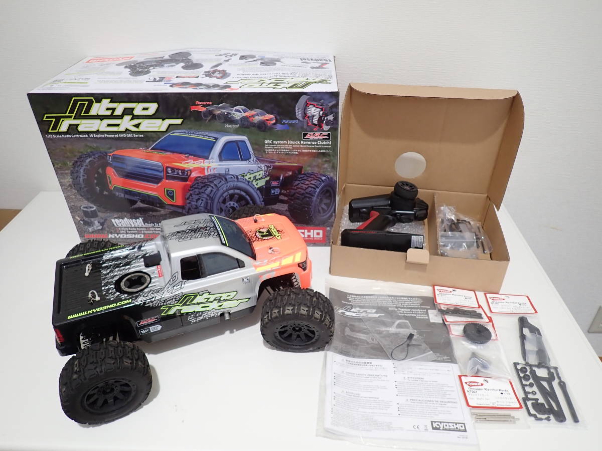 ジャンク】KYOSHO 京商 ニトロトラッカー 1/10スケール プロポ付き