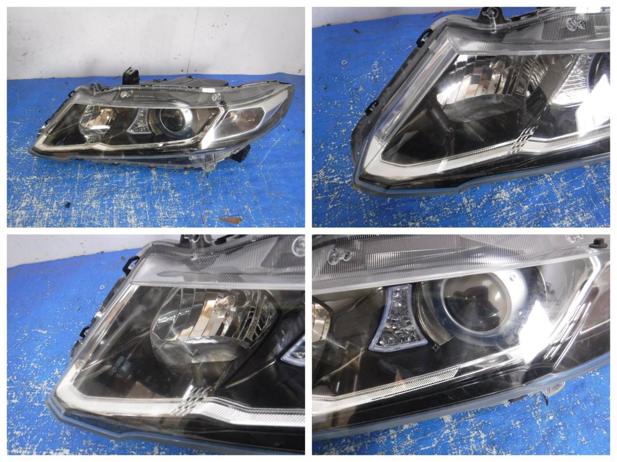 ホンダ オデッセイ RB3 純正 ヘッドライト 左右 セット HID P7692