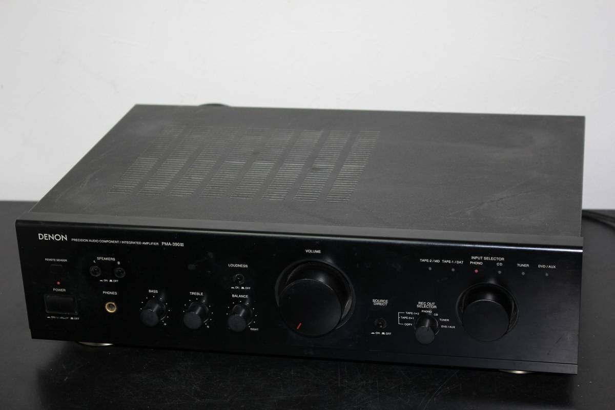 DENON PMA-390III プリメインアンプ 現状品 アンプ オーディオ機器
