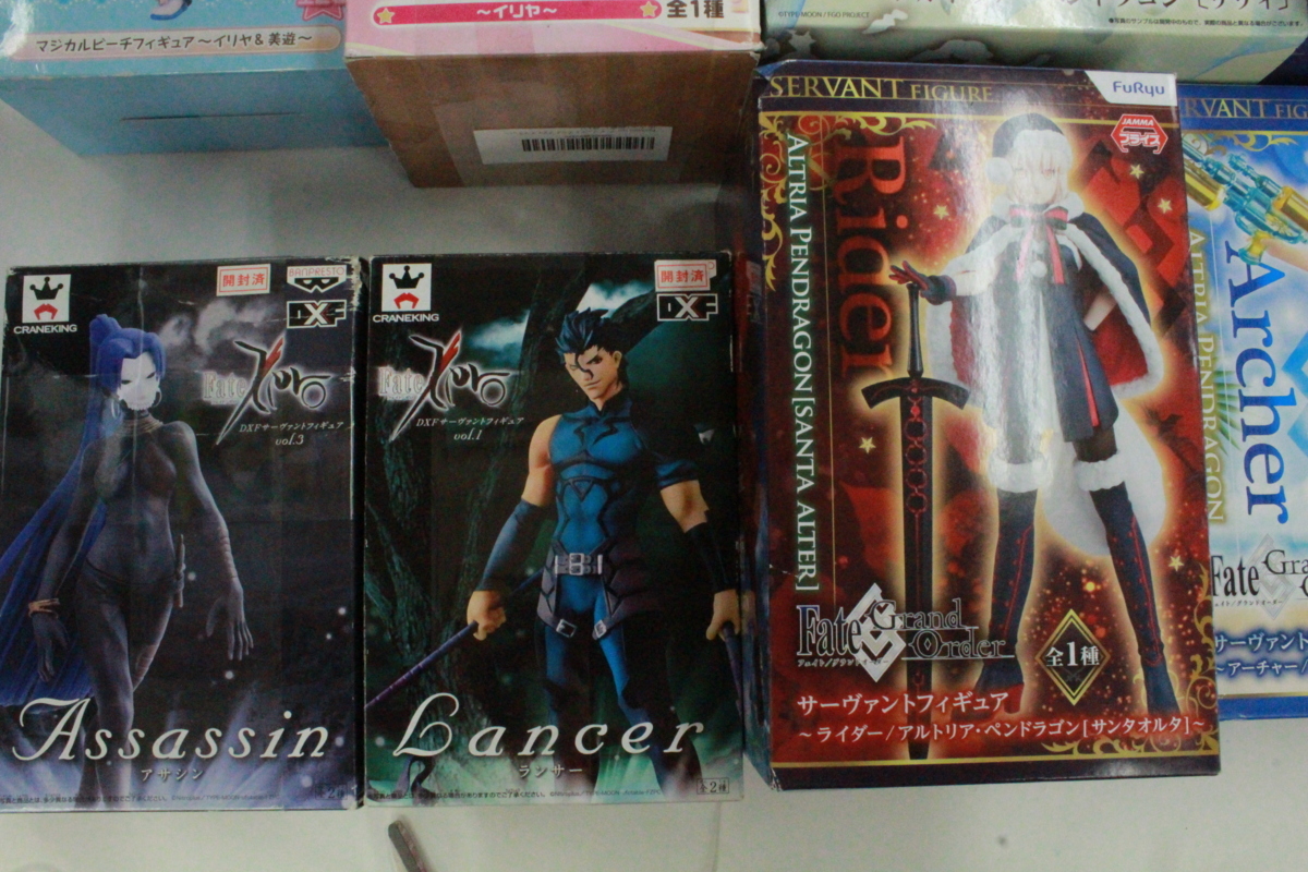 Ys219 Fate Fgo Stay Night プラズマイリヤ フィギュア 開封済 9点 セット スカサハ ランサー 遠坂凛 ライダー 他 Fate 売買されたオークション情報 Yahooの商品情報をアーカイブ公開 オークファン Aucfan Com