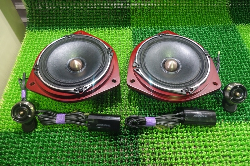17cm アルパイン X-170C ALPINE カー用品 コアキシャルスピーカー