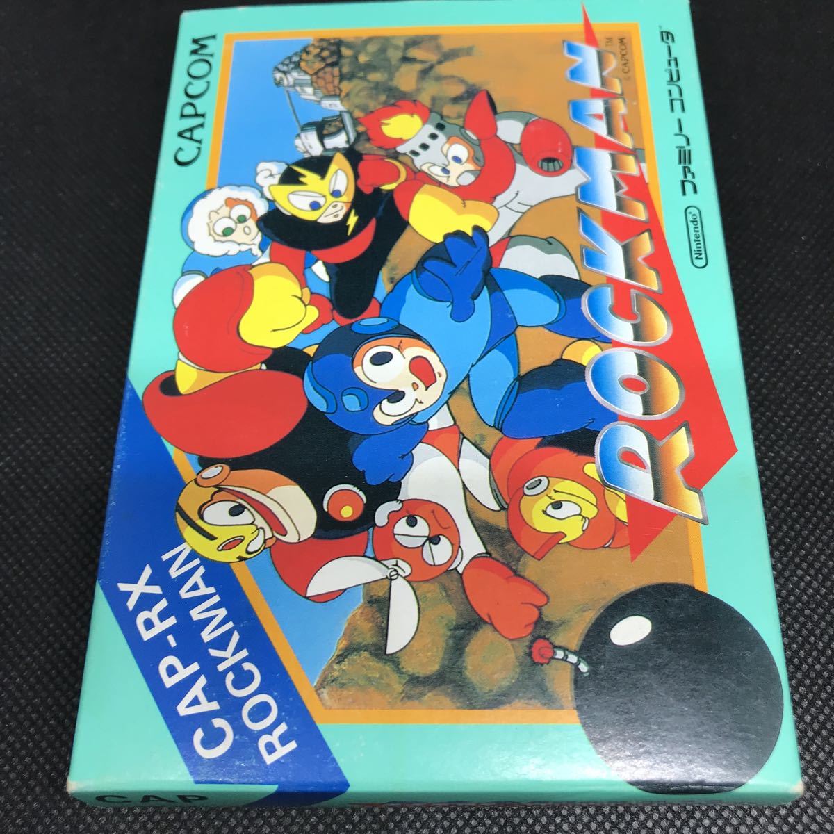 FC ロックマン ファミコンソフト カプコン 任天堂 レア FC ロックマン 