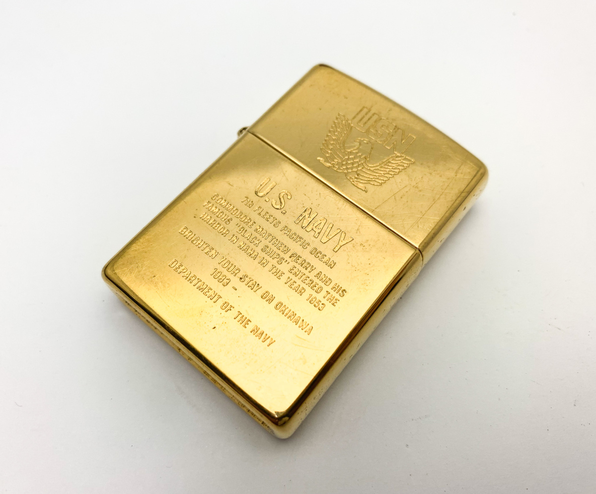 【1円オークション】 ZIPPO ジッポ U.S NAVY ライター ※現状品 ジッポ&frasl;ライター&frasl;USN&frasl;アメリカ海軍&frasl;1992年&frasl;の高価買取 NAVY (ライター)の落札相場・落札価格 アメリカ おしゃれ アメリカ第