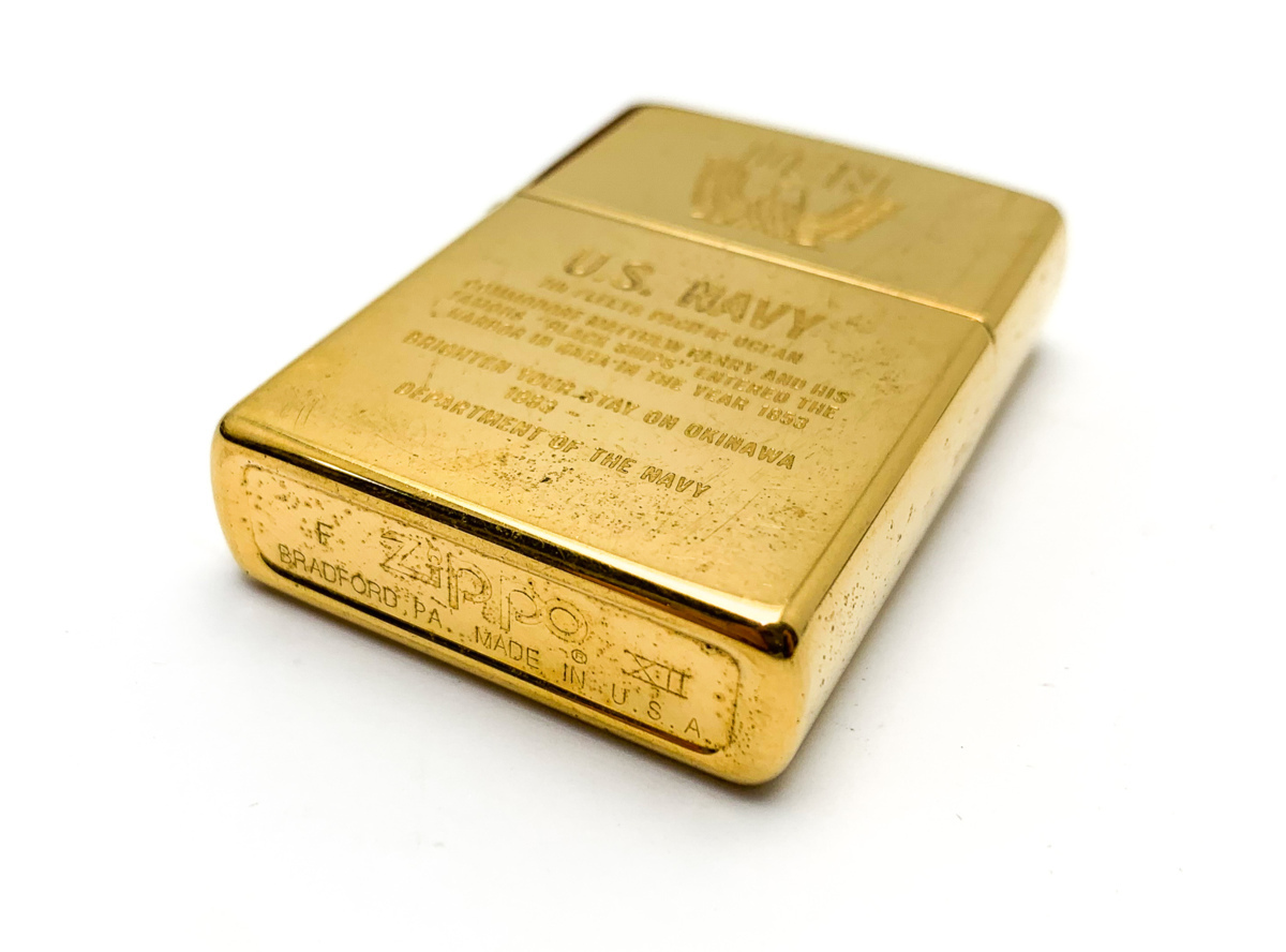 【1円オークション】 ZIPPO ジッポ U.S NAVY ライター ※現状品 ジッポ&frasl;ライター&frasl;USN&frasl;アメリカ海軍&frasl;1992年&frasl;の高価買取 NAVY (ライター)の落札相場・落札価格 アメリカ おしゃれ アメリカ第