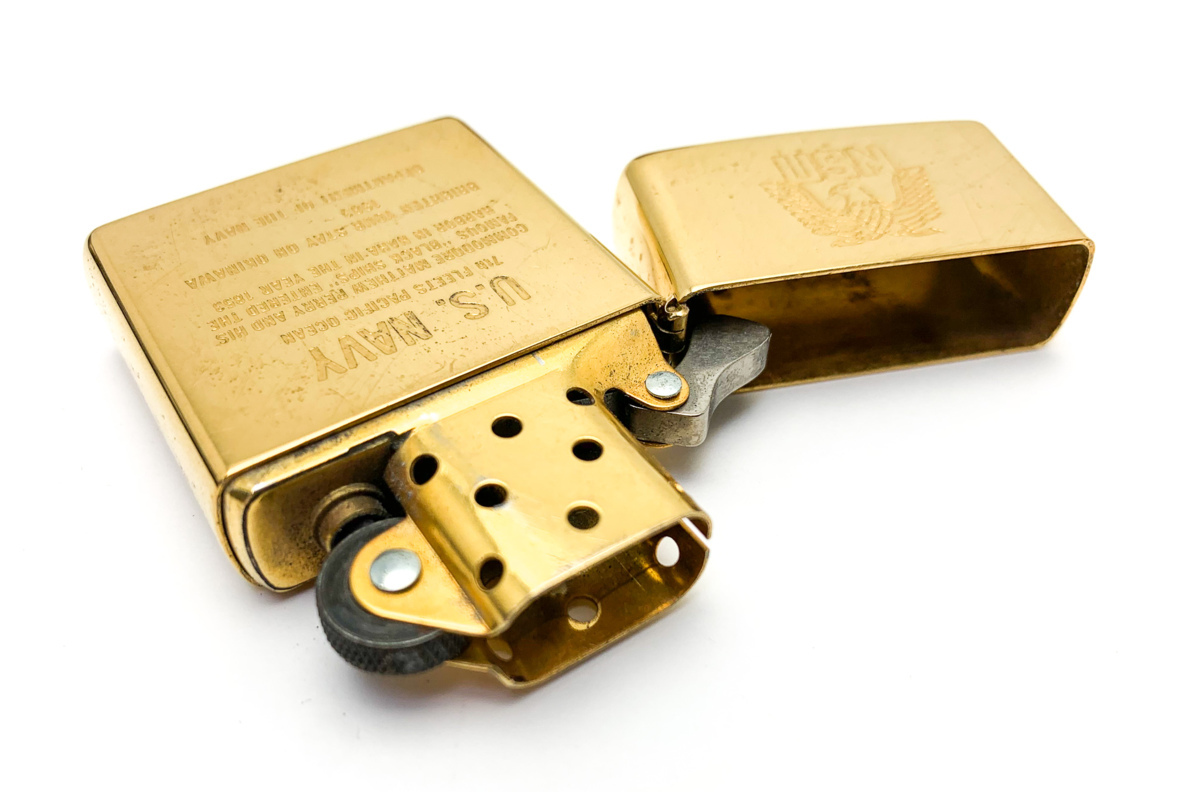 【1円オークション】 ZIPPO ジッポ U.S NAVY ライター ※現状品 ジッポ&frasl;ライター&frasl;USN&frasl;アメリカ海軍&frasl;1992年&frasl;の高価買取 NAVY (ライター)の落札相場・落札価格 アメリカ おしゃれ アメリカ第
