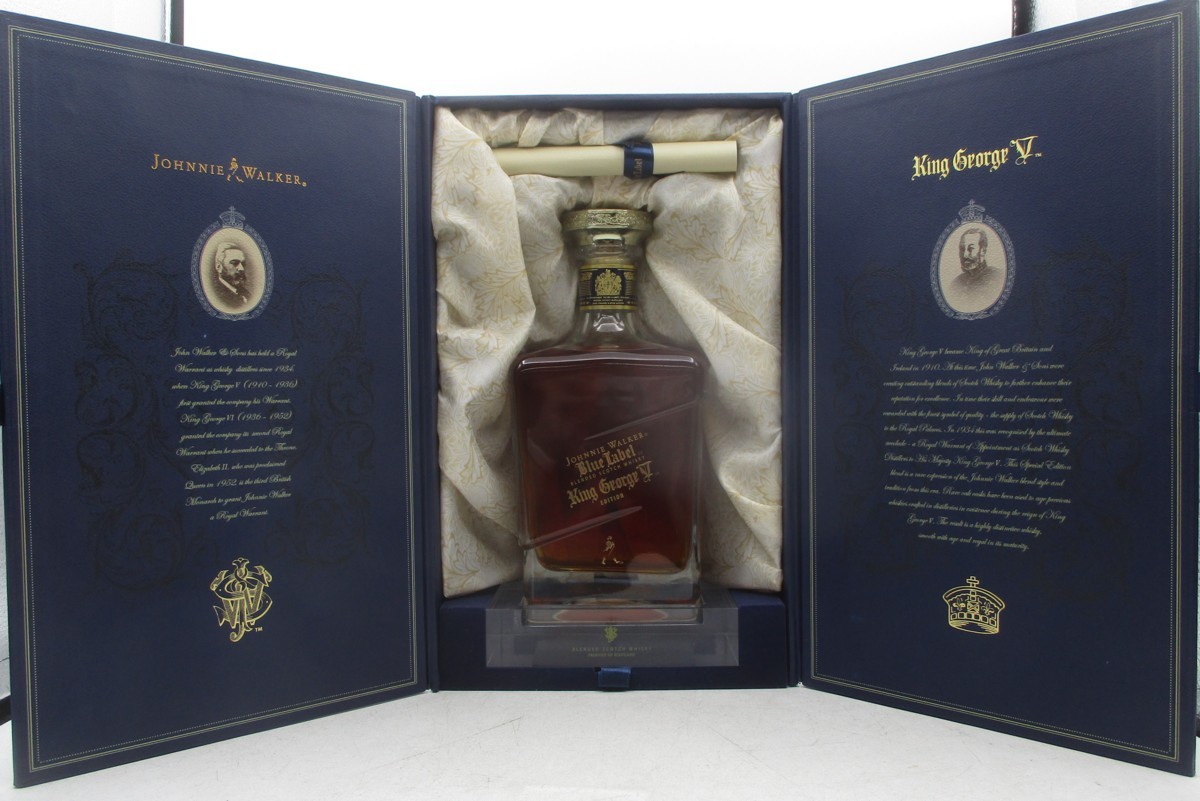 古酒】Johnnie Walker Blue Label ジョニーウォーカー ブルーラベル