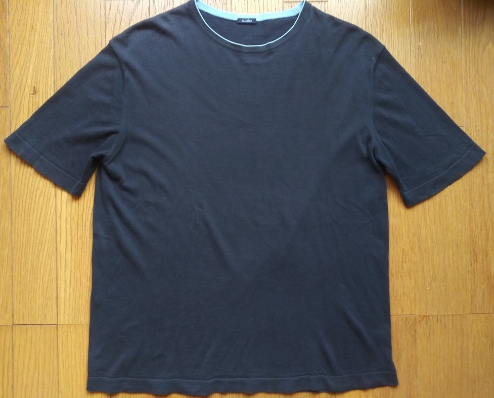 malo マーロ（素材（生地・毛糸）綿・コットン）（Tシャツ ハイゲージ 