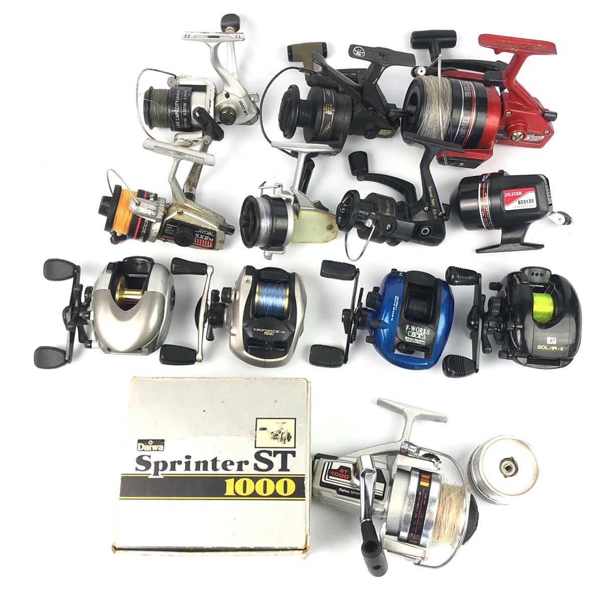 【2026，人気】 1円 /12点まとめ 未検品ジャンク スピニングリール SHIMANO DAIWA RYOBI シマノ ダイワ リョービ など セット 大量 兵庫県姫路市発 D2(スピニングリール)｜売買されたオークション情報、yahooの商品 その他