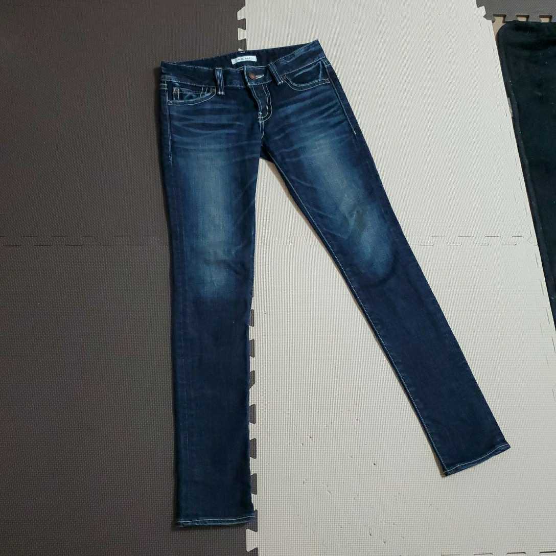 Moussy マウジー スキニージーンズ デニム ジーパン ストレッチ スリム レディース 26 インディゴ ブランド ジーンズ 売買されたオークション情報 Yahooの商品情報をアーカイブ公開 オークファン Aucfan Com